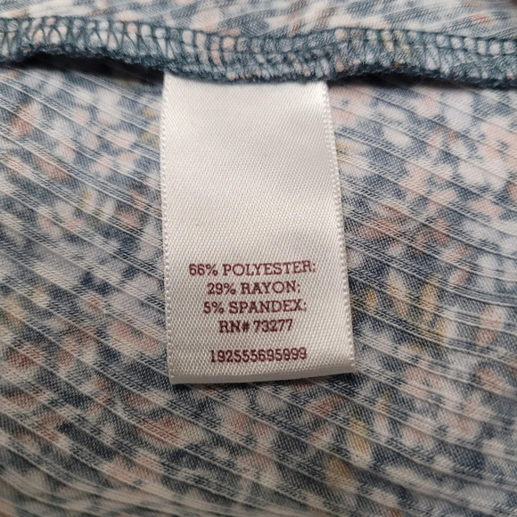 SO Ditsy Floral Print Knee Length Dress sz XL - Picture 6 of 9